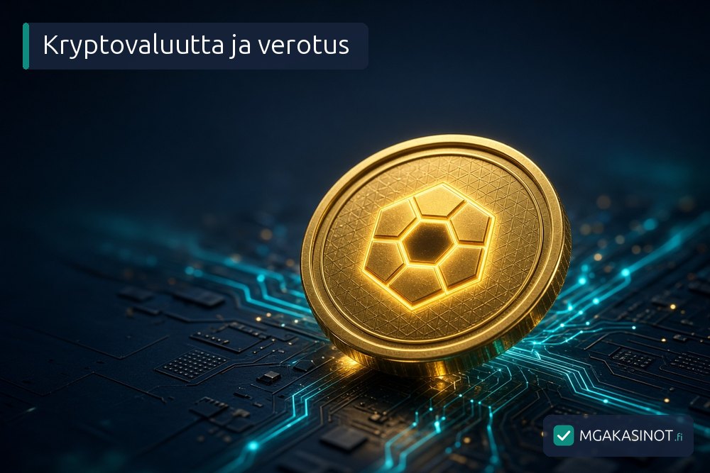 Kryptovaluutalla pelaamisen verotus