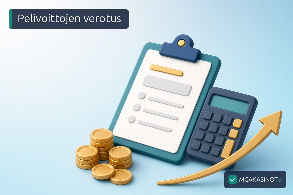 Pelivoittojen verotus