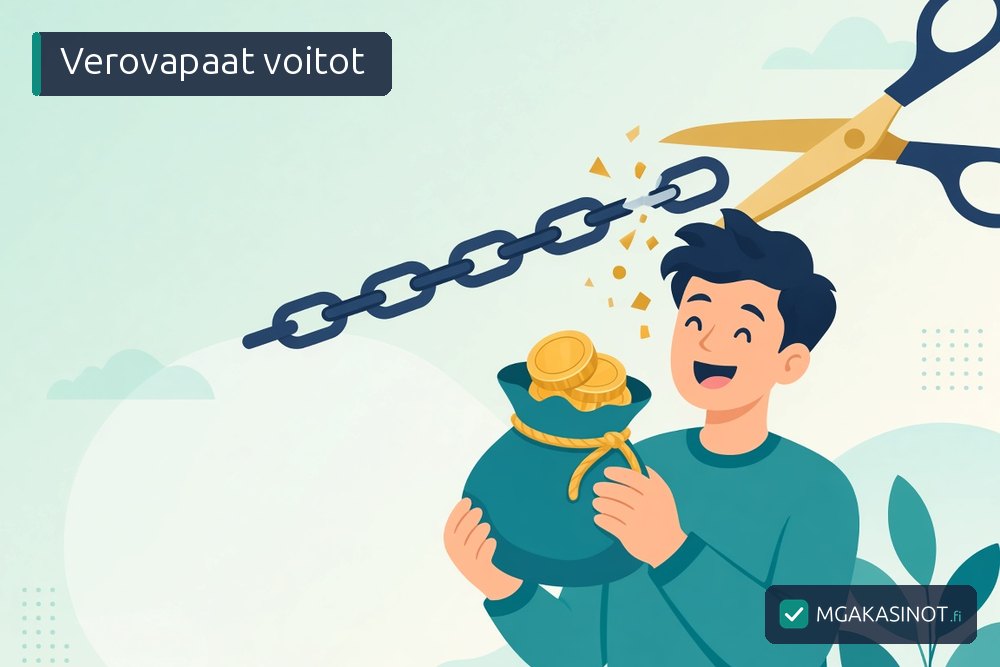 MGA kasinoiden voitot ovat verovapaita